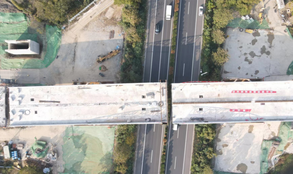 宜興龍池路立交橋及市政道路工程轉(zhuǎn)體橋（北京建工）